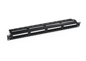 S-c-patch24-cat6 Ens 16 Port Keystone Patch Panel Wallmount Or Rackmount Cat6 Network