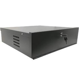 St-lb01 Ens Heavy-duty Dvr Lock Box 18 X18 X5 Inch Steel Construction Cooling Fan