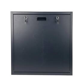 St-lb04 Ens Heavy-duty Dvr Lock Box 24 X 8 Inch Steel Construction Cooling Fan