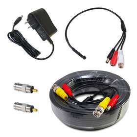 Scbladpmicbnc2 Evertech High Sensitive Cctv Microphone 50ft Kit For Security Camera Audio Surveillance