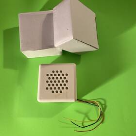 Factory Buyouts 269-2172 R-35ws 3.5 Inch 2-tone Mylar Siren Wall / Surface Mount Almond 3 Pack