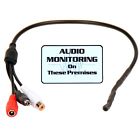 Mic03d Fba Videosecu High Sensitive Preamp Mini Audio Pickup Microphone Mic With