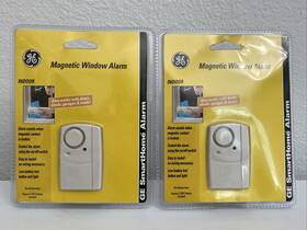 Ge 043180525970 Window Alarm Indoor Magnetic Lot Of 2 #52597 Smarthome - Brand New Sealed