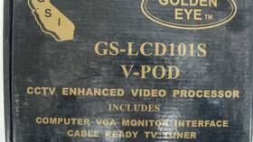 Gs-lcd101s Golden State Eye V-pod Cctv Enhanced Video Processor