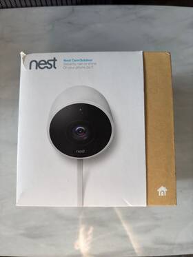 Nc2100es Google Nest Open Box Outdoor Wired Cam Security Camera 1st Ge
