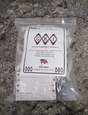 Gri 413p-w 10 X New Up To 1-1/2 Inch Gap Dpdt White Surface Mount Switch Sets