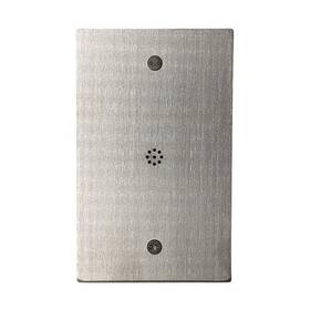 Hnw-ss-806 Hanwha Line Level Wall Mounted Microphone Stainless Steel