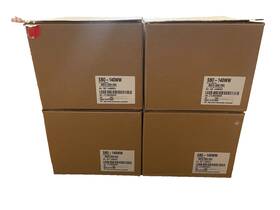 Hanwha Sbo-140ww Lot Of 4 Vision Bullet Back Box Camera Mount White New