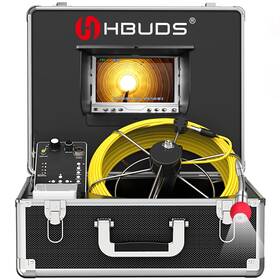 Sy9119d-20m-dvr Hbuds Pipe Pipeline Inspection Camera Drain Sewer Industrial Endoscope Water