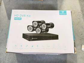 Hm245 Heimvision Dvr 4 Black Bullet Cameras Open Box