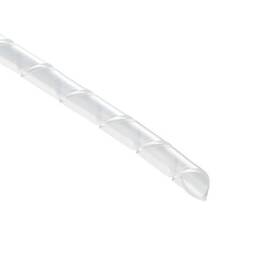 1n9c Hellermanntyton Hellermann Tyton Spiralwrap.125ftft Diameter Pa6 Natural 100ft Reel