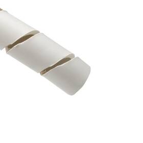 3frp9c Hellermanntyton Hellermann Tyton Spiralwrap.50ftft Diameter Pe-fr Natural 100ft Reel