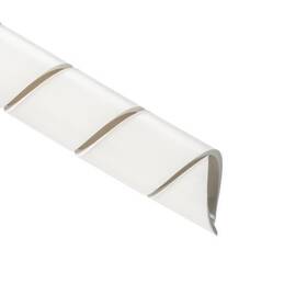 4frp9c Hellermanntyton Hellermann Tyton Spiralwrap.75ftft Diameter Pe-fr Natural 100ft Reel