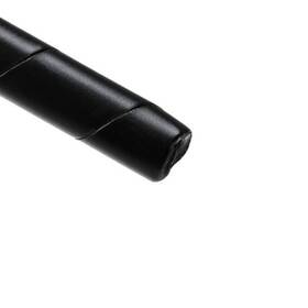 5nfp0c Hellermanntyton Hellermann Tyton Spiralwrap 1ft Lengthft Diameter Pe Black 100ft Reel