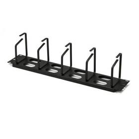 Thco2 Hellermanntyton Hellermann Tyton Horizontal Cable Organizer With Metal Rings 2u