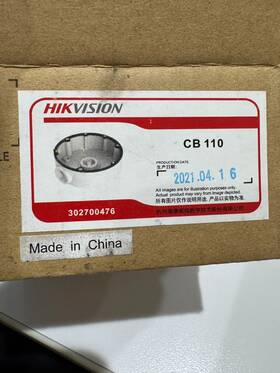 Ab-fe2 Hikvision Inclined Ceiling Mountbracket For Domecameras Securityaccessory