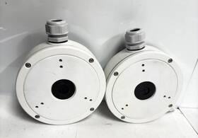 Ds-1280zj-m Hikvision 2-pk Junction Box Alloy For Turret Camera Ds-2cd2385