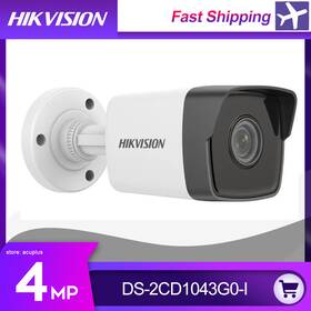Ds-2cd1043g0-i Hikvision 4mp Mini Bullet Ip Camera Outdoor Poe Security Ir 30m