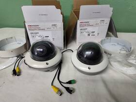 Ds-2cd2123g2-iu Hikvision Lot Of 2 2.8mm 2mp Outdoor Network Dome Ir Ip Security Camera