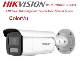 Ds-2cd2t87g2h-lisu Hikvision Ds-2cd2t87g2-lsu/sl 4k 8mp Colorvu Bullet Ip Camera Ds-2cd2t87g2h-lisu/sl 2-way Audio