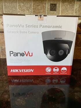Ds-2cd6924g0-ihs Hikvision 2.8mm C 8 Mp 180 Panovu Network Camera-brand New