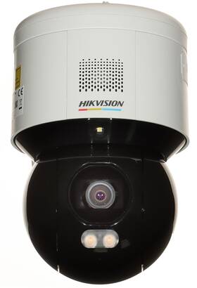 Hikvision Ds-2de3a400bw-de F1 S5 4mp Digital Technology Ds-2de3a400bw-de T5 Poe Colorvu Mini Pt Dome