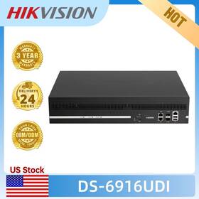 Ds-6916udi Hikvision Hik 4k Decoder Hdmi H.265 Support Network Camera And Nvr Two Modes