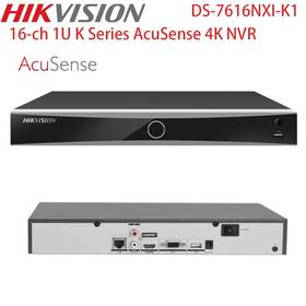 Ds-7616nxi-k1 Hikvision Hik 4k 16ch Nvr Video Recorder Acusense