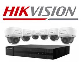 Eki-k82d46 Hikvision 8-channel 8mp Nvr With 2tb Hdd And 6 4mp Ir Dome Camera Kit