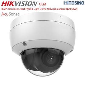 Ds-2cd2183g2-li2u Hikvision Oem 4k 8mp Smart Light Acusense Arrayed Dual Mic Poe Ip Camera Outdoor