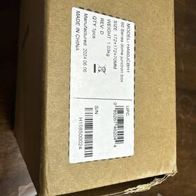 Ha60jcbh1 Honeywell 60 Series Dome Junction Box Multiple Camera Compatible