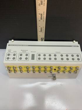 Honeywell Mdc416 Coax Distribution Panel Module 4 In 16 Out