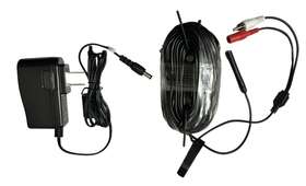 Ix-rxzs-3p1m Ihomeguard Cctv Enabled Preamp Powered Microphone 60 Feet Cable Power Adapter