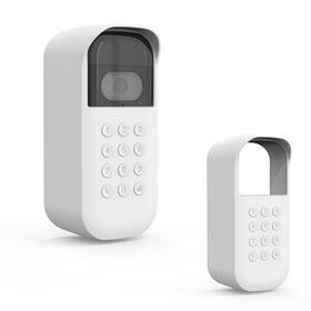 Df-3084-l Koroao Silicone Skin Cover For Myq Smart Garage Door Video Keypad With Left White