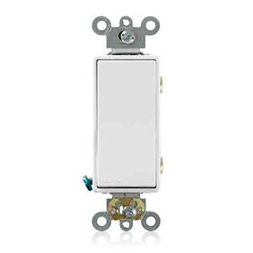 5622-2w Leviton 20 Amp Decora Plus Commercial Grade Double Pole Rocker Switch White