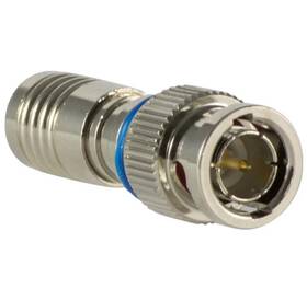 Ls-a16 Linemak Bnc Crimpeable Connector For Rg60 Coax Cable Pack Of 10 Unit