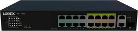 Aex16 Lorex 16-port Unmanaged Switch 8-port Epoe And Poe 250w Power Budget
