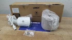 E842ca Lorex 4k Ip Wired Bullet Security Camera With Audio And Motion Detector -open Box
