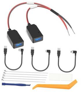 Loudishi Ouchi Dianzishangwu Youxiangongsi 743785318792 Dashcam Power Adapter Universal Compatible With All Models Dual Dc Buck