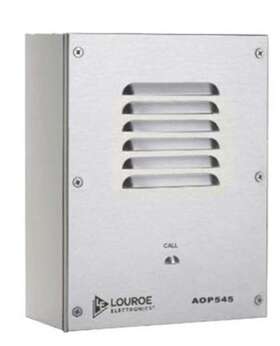 Le-545 Louroe Ip Camera Mic And Speaker With If-px Complete Audio For Poe Cameras