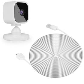 Bmn11 Ltd 25ft/7.5m Power Cable For Blink Mini Security Camera Extension Usb Con