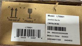 Cmip80x3w-mz Lts Lt801 New Model Ltb801 Junction Box For