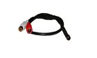 Mic-12v Mic Audio Mini Spy Hidden Microphone For Cctv Security Surveillance