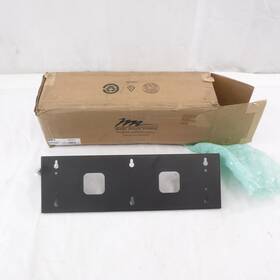 50-41025 Middle Atlantic Vpm-2 Black Milestek 2 Space Vertical Panel Mount