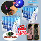 Neon 11x Butane Gas Cans Super Filtered Free Jet Lighters