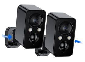 De320 Non 2packs Security Cameras Wireless Outdoor 180 Horizontal For 2