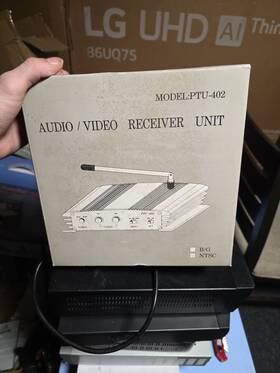Ntsc Pto-402 Audio/video Receiver Unit Ptu-402