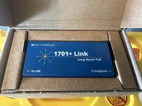 Nv-ec1701pls-lk Nvt Link Adapter Blue Brand New Free Shipping