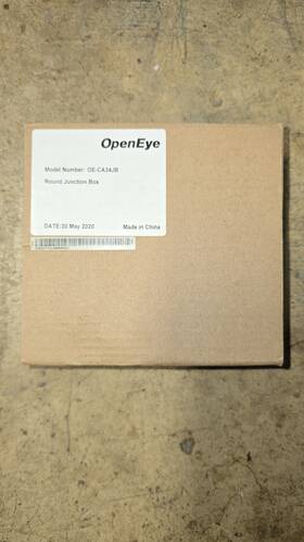 Oe-ca34jb Open Eye Openeye Junction Box For Security Cameras White Brand New