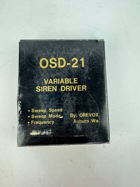 Osd-21 Orevox Variable Siren Driver